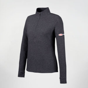 Ketek-NORTH-END-Ladies’-Spirit-Textured-Quarter-Zip