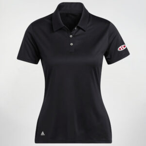 Adidas-Women's-Performance-Polo-Black