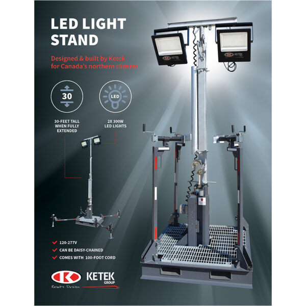 Ketek-Group-LED-Light-Stand-A
