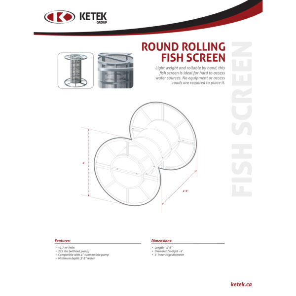 Ketek-Group-Round-Rolling-Fish-Screen